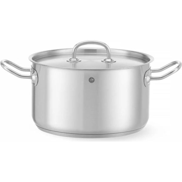 Pentola Per Carne Hendi - Con Coperchio, Linea Cucina, 6L, ⌀240X(H)135Mm-image