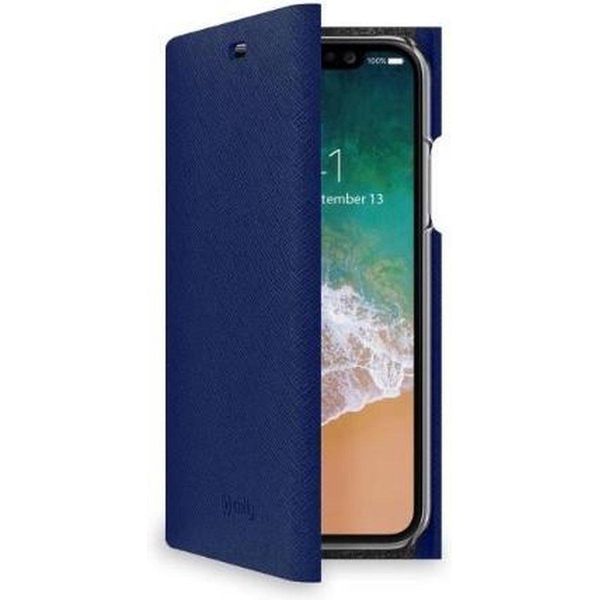 Celly SHELL900BL Custodia Per Cellulare 14,7 Cm (5.8") Cover Blu"-image