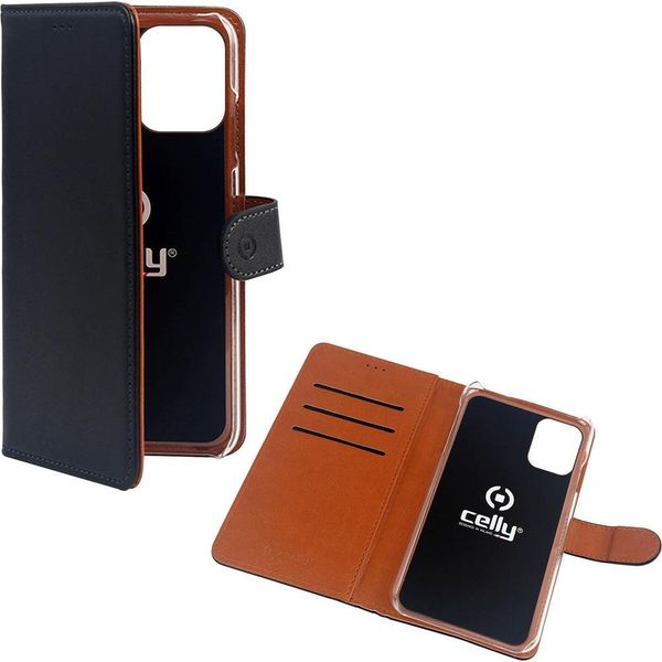 Celly Wally Custodia Per Cellulare 15,5 Cm (6.1") Custodia A Borsellino Nero"-image