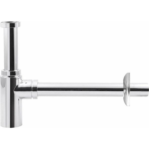 Aqualine Siphons - Sifone Per Lavabo 1 1/4, 32 Mm, Rotondo, Cromo CV1003-image