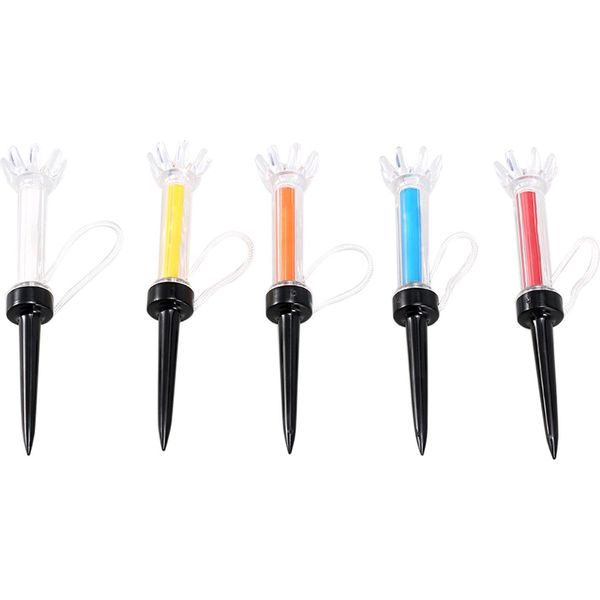 79Mm/90Mm 5Pcs Golf Training Ball Tee Magnetic Step Down Holder Tees Accessories-image