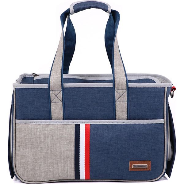 Dodopet Scatola Portatile Per Il Trasporto Di Cani E Gatti, Borsa Da Viaggio, Borsa A Tracolla Per Gatti, Cani, Cucce-image