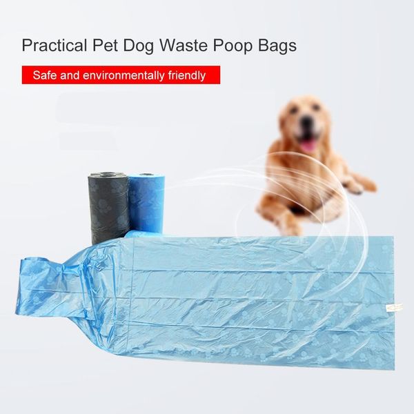 15 Pezzi Di Sacchetti Per La Raccolta Dei Rifiuti Del Cane Con Impronta Stampata, Accessori Per La Pulizia Dei Sacchetti Per I Rifiuti-image