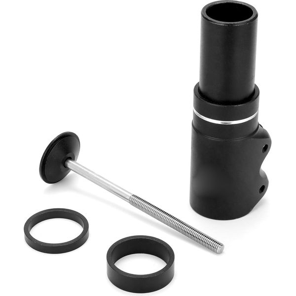 Alluminio In Lega Bike Stem Riser Extender Extension Bike Cycle Head Up Raiser Handlebar Adapter-image