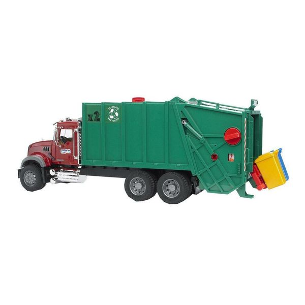 Bruder Baufahrzeuge Mack Granite MüLl-Lkw, MüLlwagen, Modellfahrzeug, Modell Fahrzeug, Spielzeug, 02812-image