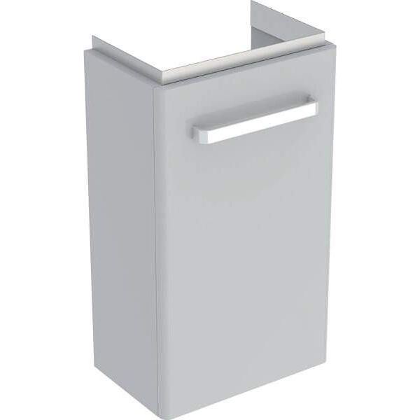 Geberit Lave-Mains Armoire Basse Renova Nr. 1 Comprimo Nouveau 348X604X222Mm Gris Clair Mat/Gris Clair Brillant, 862041000, 862041000-image