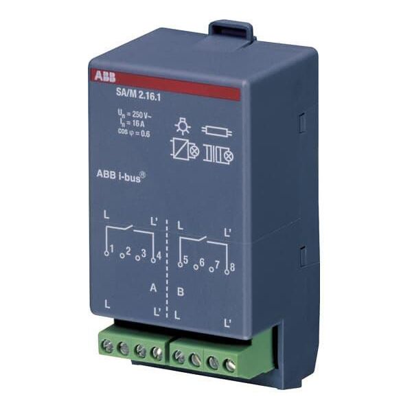 Abb STOTZ-KONTAKT Modulo Attuatore Interruttore Sa/M 2.16.1 (2CDG110100R0011)-image