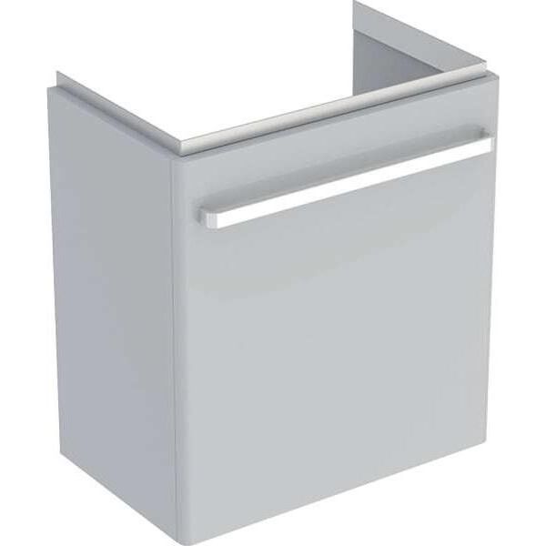 Geberit Armoire Sous Lavabo Renova Nr. 1 Comprimo Nouveau 549X604X337Mm Gris Clair Mat/Gris Clair Brillant, 862061000, 862061000-image