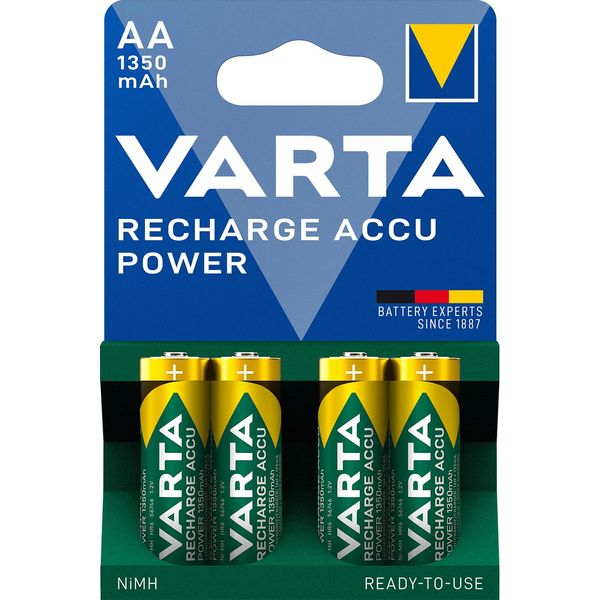 Varta Ready2Use HR06 1350 Mah Batteria Ricaricabile Stilo Aa Nichel-Metallo Idruro (Nimh)-image