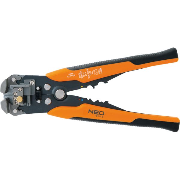 Neo Tools Spelafili Automatico - 205 Mm - Spelafili Automatico Frontale - 22-10 Awg - Impugnatura Ergonomica-image