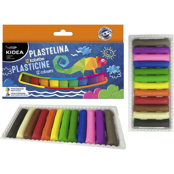 Plastilina 12 Colori Kidea-image