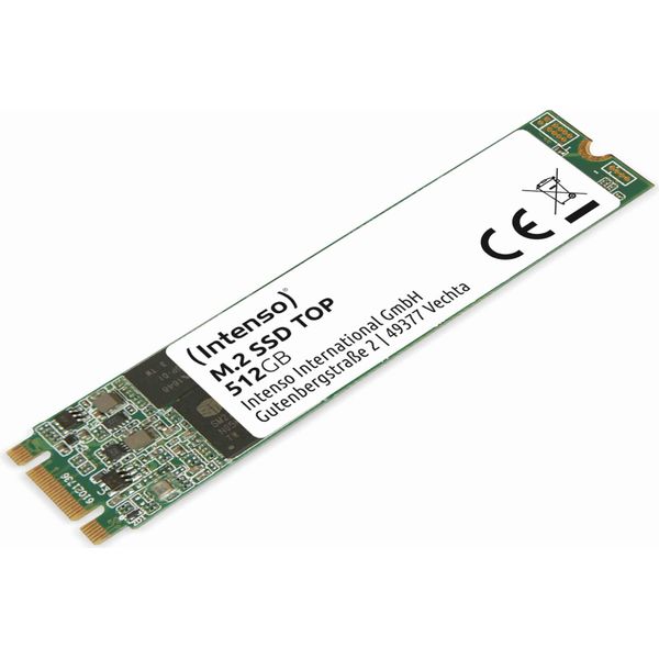 Intenso Top - Disco A Stato Solido - 512 Gb - Interno - M.2 2280 - Sata 6Gb/S-image