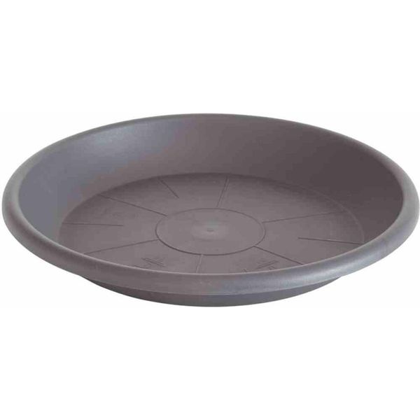 Siena Garden 172-902MP Sottobicchiere Cilindro Rotondo Da 29 A 30 Cm, Antracite-image