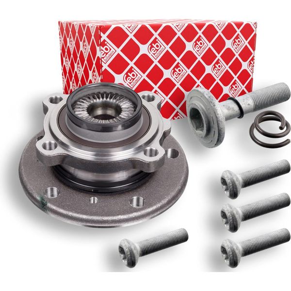 Febi Bilstein Kit Cuscinetti Ruota Anteriore Sinistro Anteriore Destro Per Bmw 1 Hatchback (F20) Cuscinetto A Sfere Obliquo 90 Mm 104110-image