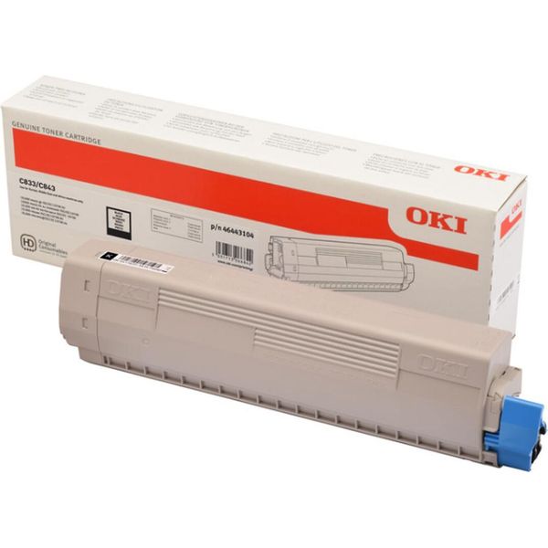 Oki - Schwarz - Original - Tonerpatrone (Alternative Zu: Oki 46443120) - FüR Es 8433Dn (46443120)-image