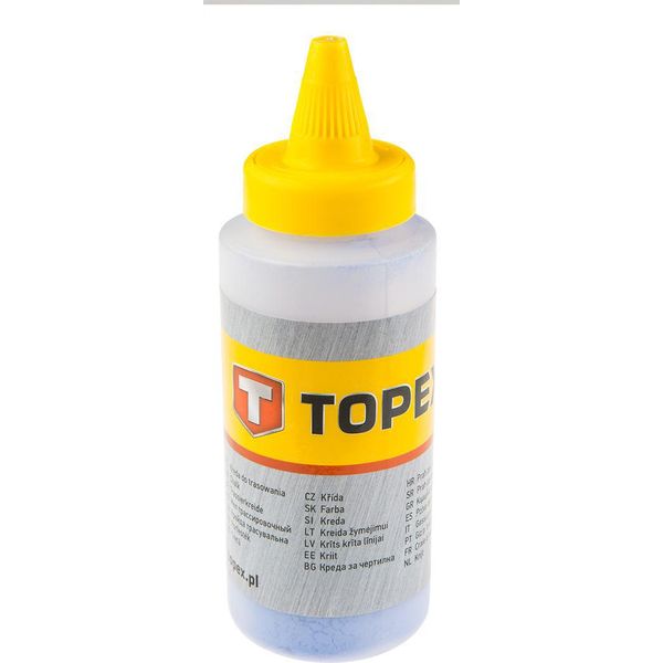 Topex Vernice Per Linee Di Gesso Blu Per Linee Di Gesso, Vernice Per Marcatura, Gesso Per Marcatura Linee, Vernice Per Linee Di Pittura, 115 G, Blu-image