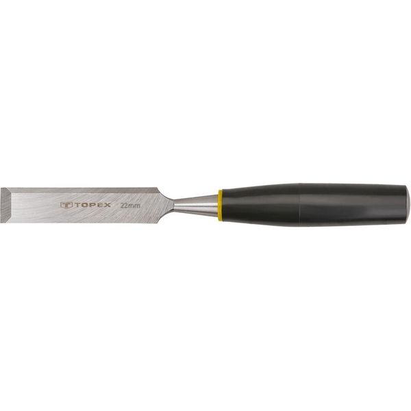 Scalpello Per Legno Topex, Larghezza Tagliente 22 Mm, Manico In Plastica | Scalpello Piatto Scalpello Manuale Scalpello-image