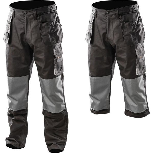 Neo Tools Pantaloni Di Protezione Hd - Pantaloni Da Lavoro - Pantaloni Di Sicurezza - Pantaloni Di Protezione - Tasche E Gambe Staccabili - Taglia: XL/56-image