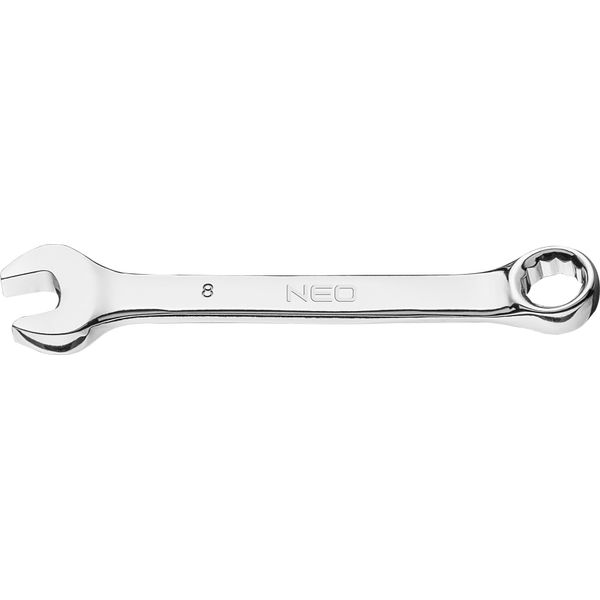 Neo Tools Chiave Combinata 8 X 90 Mm, Acciaio Al Crv, DIN3113, | Chiave A Forchetta, Chiave A Forchetta-image
