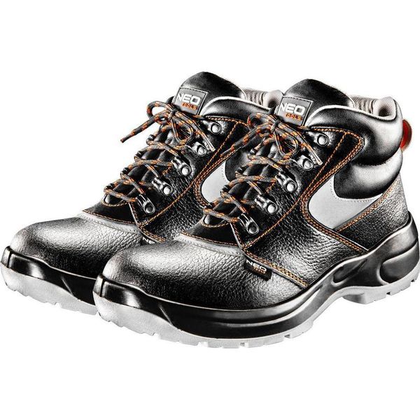 Neo Tools Scarpe Di Sicurezza Scarpe Di Sicurezza In Pelle Uomini Lavoro Formatori Scarpe Infrangibili | Dimensioni: 44-image