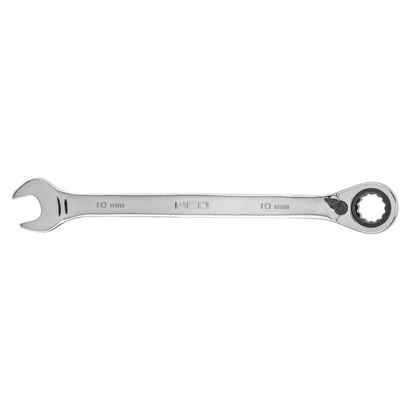 Neo Tools Chiave Ad Anello A Cricchetto 10 Mm In Acciaio Al Cromo Vanadio-image