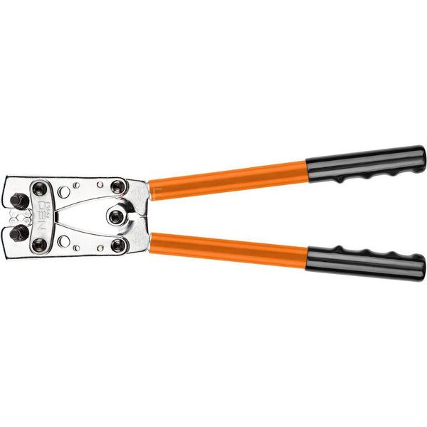 Neo Tools Pinze Per Capicorda, Pinze Per Il Serraggio Di Terminazioni 6-50 Mm2 (10-1 Awg), Lunghezza 390 Mm, Acciaio Al Carbonio, Impugnatura Ergonomica-image