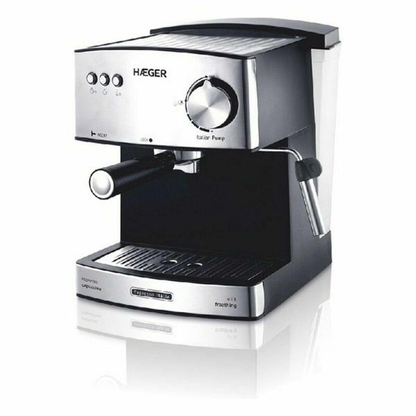 Macchina Per Caffè Espresso Haeger D'italia Argento Taglia Unica / Spina Ue Argento Taglia Unica-image