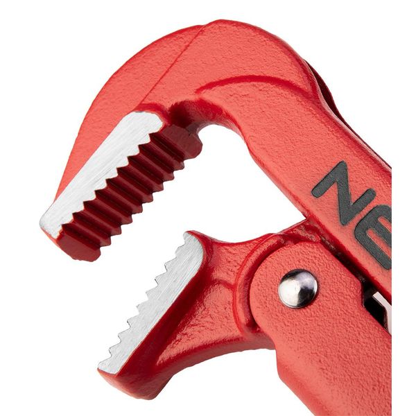 Neo Tools Chiave Per Tubi Tipo 90°, 420 Mm, 1,5", Ganasce Forgiate E Rettificate"-image