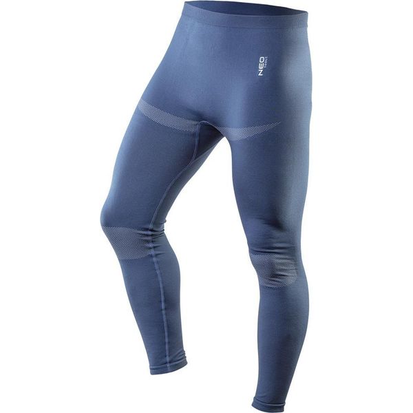 Neo Tools Leggings Termici Traspiranti Termoattivi Da Uomo Con Tecnologia Coolmax (Fibre Di Poliestere)®, Pantaloni Sportivi, Intimo Termico In Poliestere, Aderente Al Corpo, (Xxl/Xxxl)-image