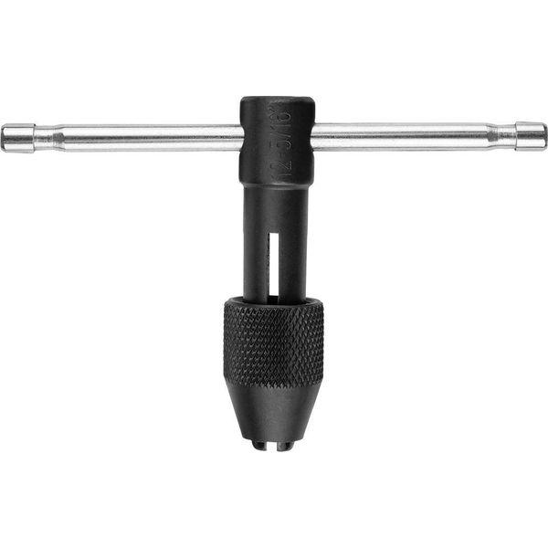 Neo Tools Impugnatura A T Per Maschi M3 - M8, In Acciaio, Manopola A Cricchetto Tipo T, Per La Lavorazione Di Maschi Utilizzati Per Tagliare Filettature Interne Metriche Nelle Superfici-image
