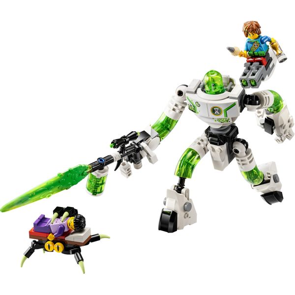 Lego 71454 Dreamzzz Mateo E Il Robot Z-Blob, Set Di Giocattoli Per L'avventura Creativa Con Grande Figura Di Robot, Minifigure Di Jayden E Mateo, Basato Sulla Serie Tv, Giocattolo Per Bambini Di Età Superiore Ai 7 Anni-image