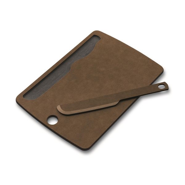 Tagliere Epicureo 25,5 Cm Con Coltello Lubrificante-image