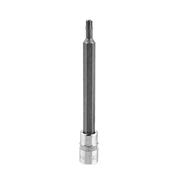 Neo Tools Bit Torx Con Portabit Su Attacco Da 1/4", Attacco, Base, Lungo, 87 Mm, Acciaio Al Cromo Vanadio, Disponibile In Molte Varianti, Punta A Stella, Alta Qualità (TX20)"-image