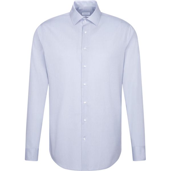 Seidensticker Business Camicia Da Uomo Manica Lunga Kent Slim-Fit Azzurro 43-image