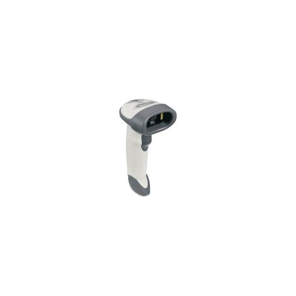 Zebra LS2208, 1D, Sr, Multi-If, Kit (RS232), Grigio Chiaro Scanner Portatile, Retail, 1D, Laser, Portata Standard, 100 Scansioni/Sec., Multi Interfaccia (RS232, Kbw, Usb), Incl.: Cavo (RS232), Alimentatore, Supporto, Colore: Grigio Chiaro (LS2208-1AZR0100ER)-image