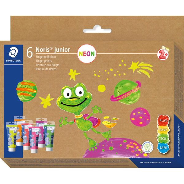 Staedtler 8816F C6 Staedtler Dito Colorato Noris Junior Neon, Scatola Da 6-image