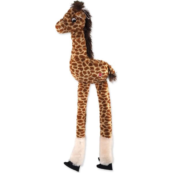 Cane Giocattolo Fantasy Jumbo Giraffa Che Fischia E Fruscia 87 Cm-image