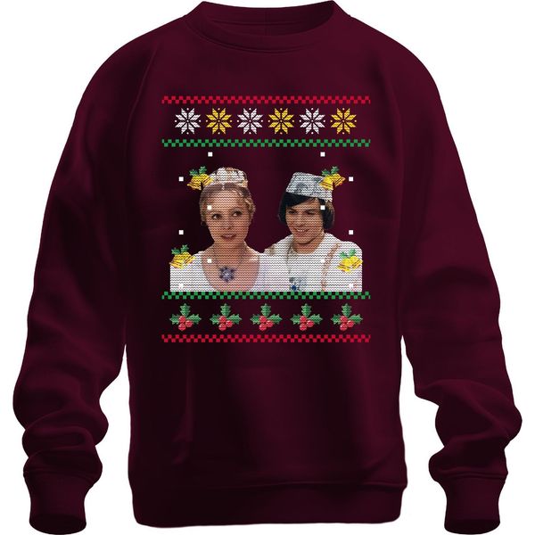Tre Nocciole Per Cenerentola - Pullover Unisex Con Maglione Natalizio, Bordeaux, Xl-image
