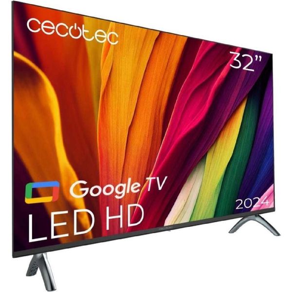 Smart Tv Cecotec 32" Serie A4 ALH40032 Tv Led. Risoluzione Hd, Sistema Operativo Google Tv, Chromecast, Assistente Vocale Google, Sistema Audio Dolby E 16 Gb De Rom."-image