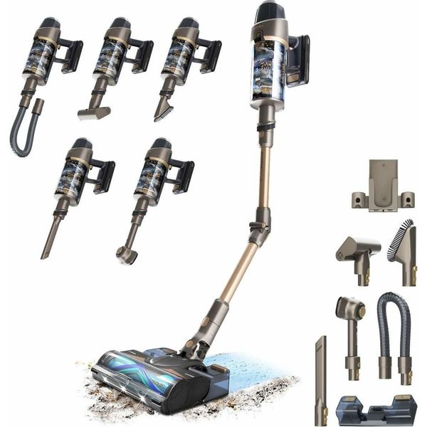 Cecotec Aspirapolvere A Bastone Bldc Conga Rockstar 12500 Stellar Aquapet Flex-image