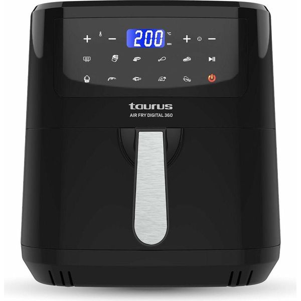 Friggitrice Ad Aria Calda Taurus Air Fry Dig 360 Nero 2150 W 7,5 L-image