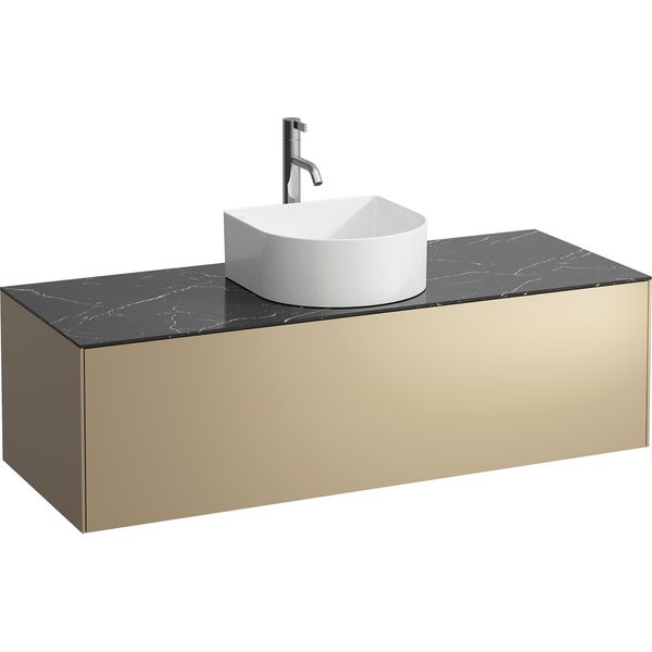 Tiroir Sonar En Cours D'utilisation, 1 Tiroir, Adapté Aux Cuvettes Des Lavabos 812340, 812341, 812342, 812343, DéCoupe Au Milieu Pour Le Lavabo Et Le Robinet, H4054250341401, H4054250341401-image