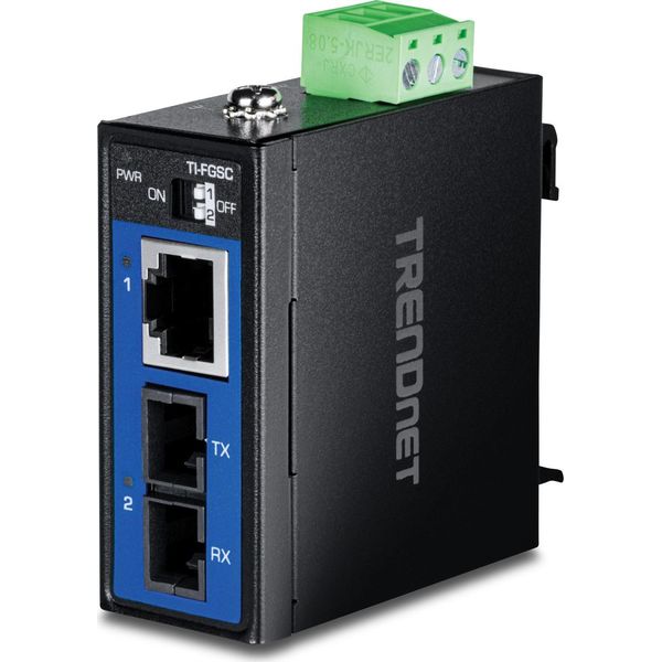 Convertitore Multimediale Industriale Trendnet TI-FGSC 1000BASE-LX Multi-Mode Sc 1Km-image