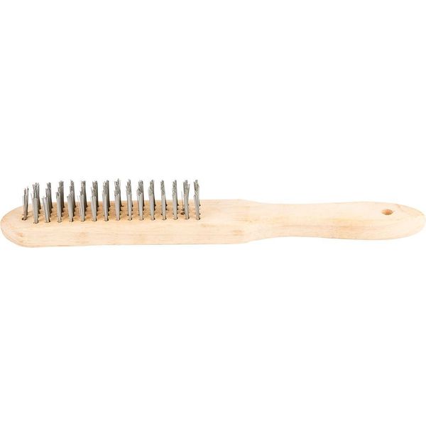 Top Tools Spazzola Metallica Hmd, 4 File, Manico In Legno 14A604-image