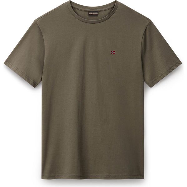 T-Shirt Da Uomo Verde, Vestibilità Regolare, Collo Rotondo, 100% Cotone-image