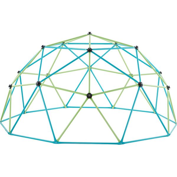 Succebuy Telaio Geometrico Per Arrampicata Con Altalena A Piastre (Larghezza 305 Cm), Portata Fino A 453 Kg, Adatto A Bambini Da 3 A 10 Anni, Gioco Da Giardino Per Parchi Giochi-image