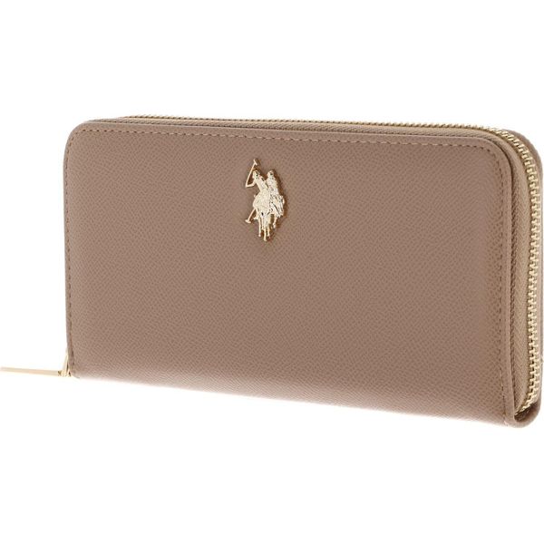 U.S. Polo Assn. Portafoglio Jones Zip Around Wallet Beige-image