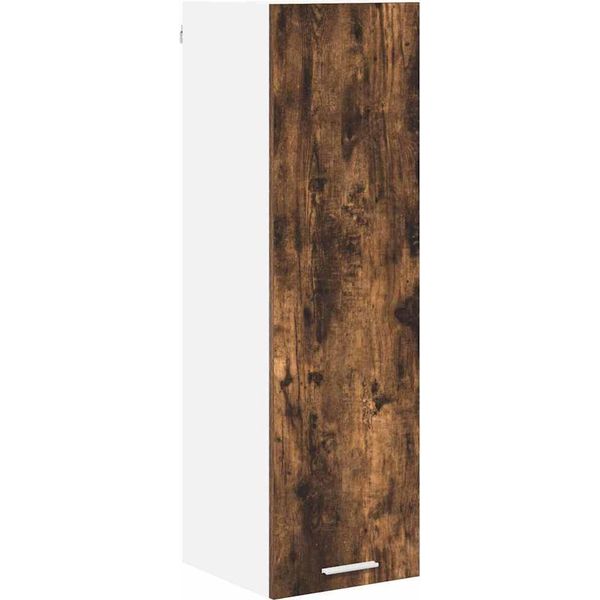Syfax™ Armadio Pensile Rovere Fumé 30 X 31 X 100 Cm Legno Multistrato-image