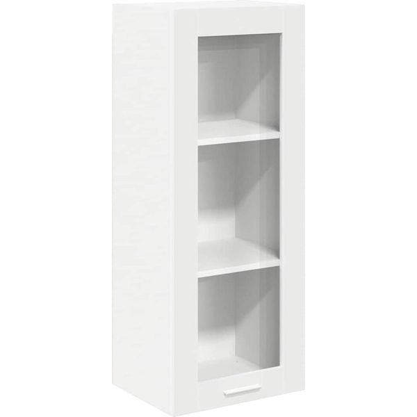 Syfax™ Armadio Pensile Bianco 40 X 31 X 100 Cm Legno Multistrato-image