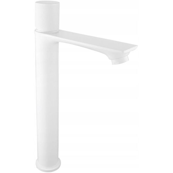 Mexen Royo One Rubinetto Lavabo Alto, Bianco - 72211-20-image